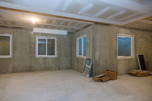 Basement Concrete Installation in Norwalk