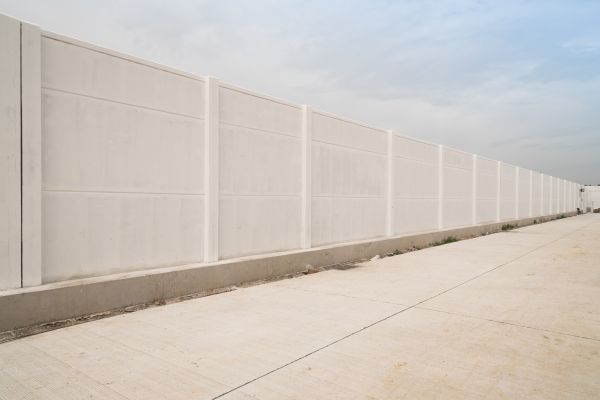 Concrete Fence Construction in Norwalk