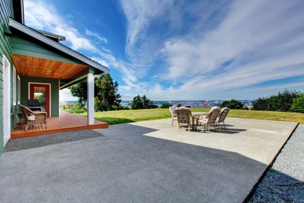 Backyard Concrete Paving in Norwalk