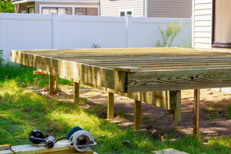 Deck Footing Construction
