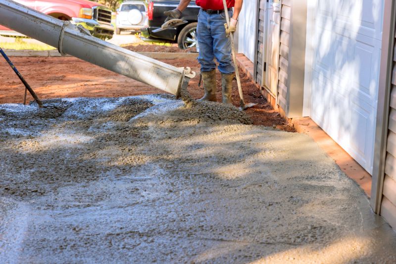 Driveway Concrete Pouring